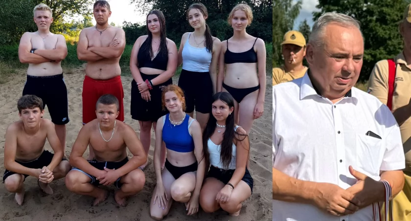 Na zdjęciu MDP w Konopnicy oraz wójt gminy Konopnica Jacek Kurowski / fot.: OSP Konopnica oraz Sławomir Rajch