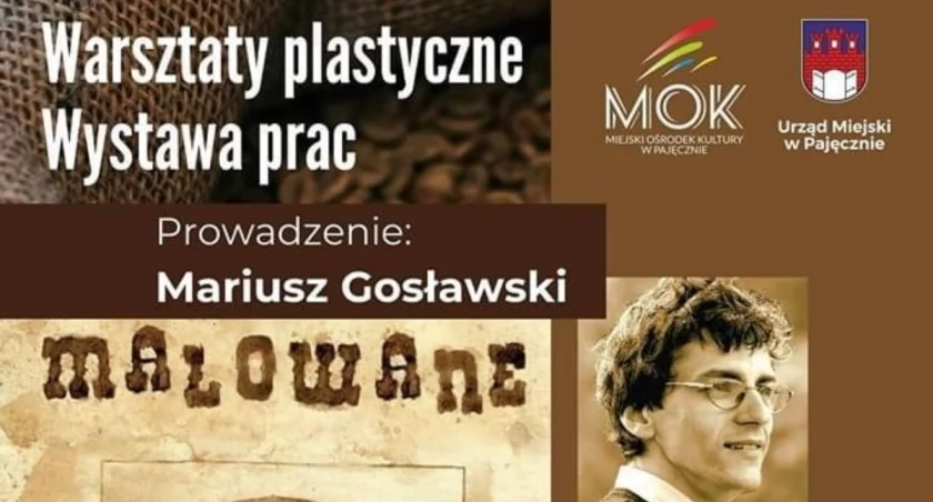 Zdjęcie plakatu Miejskiego Ośrodka Kultury w Pajęcznie