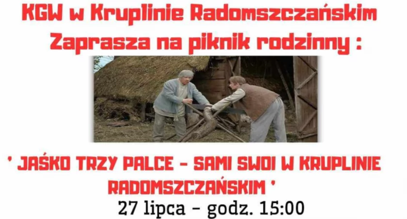 Na zdjęciu plakat imprezy