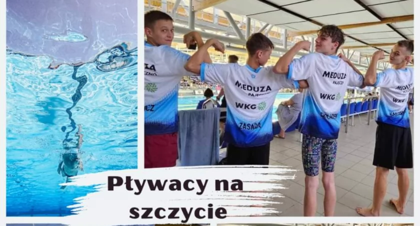 Na zdjęciu zawodnicy Meduzy Pajęczno/fot.Meduza Pajęczno 