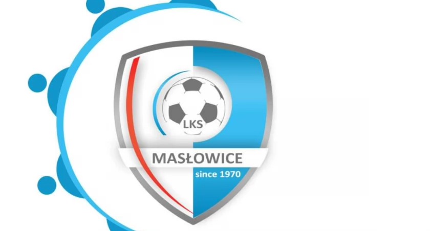 Na zdjęciu herb drużyny LKS Masłowice/fot.LKS Masłowice 