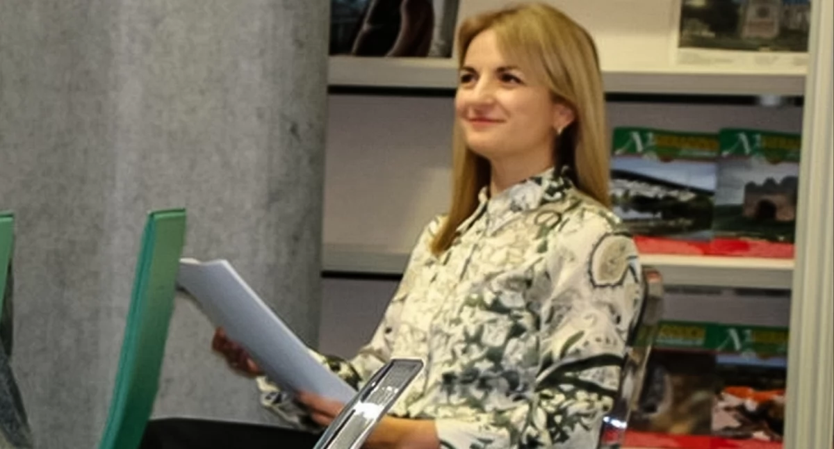 Na zdjęciu nowa dyrektor wieluńskiej biblioteki, Marlena Włodarczyk / Fot. Miejska i Gminna Biblioteka Publiczna w Wieluniu