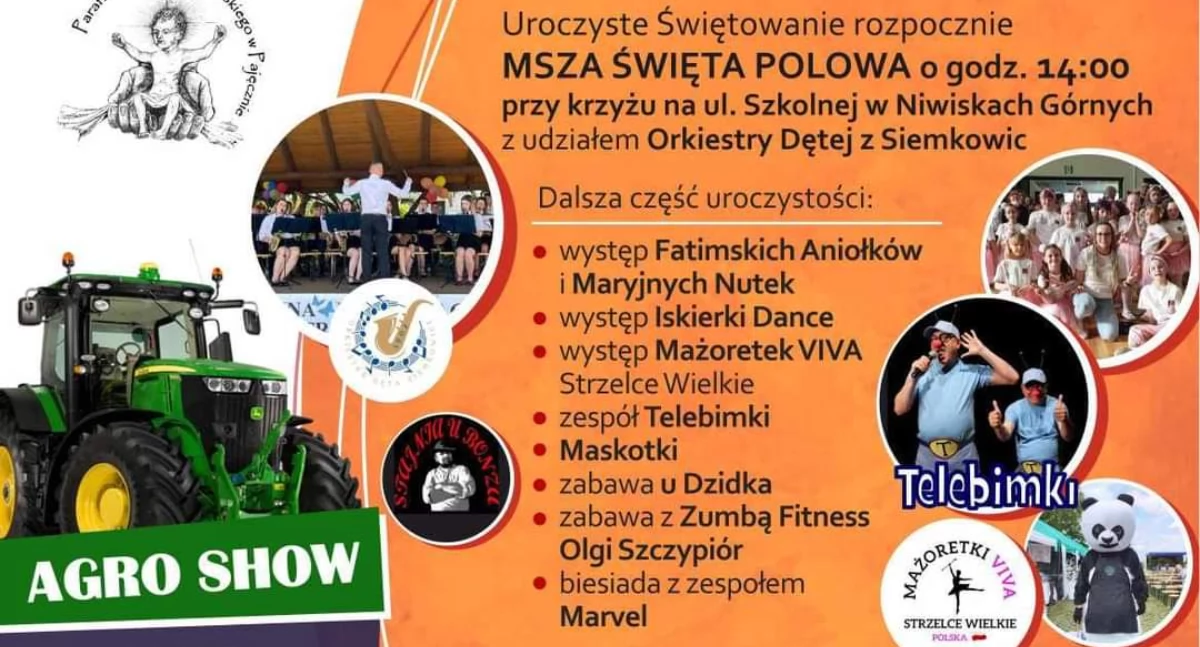 dożynki, Dożynki Parafialne Niwiskach Górnych września - zdjęcie, fotografia