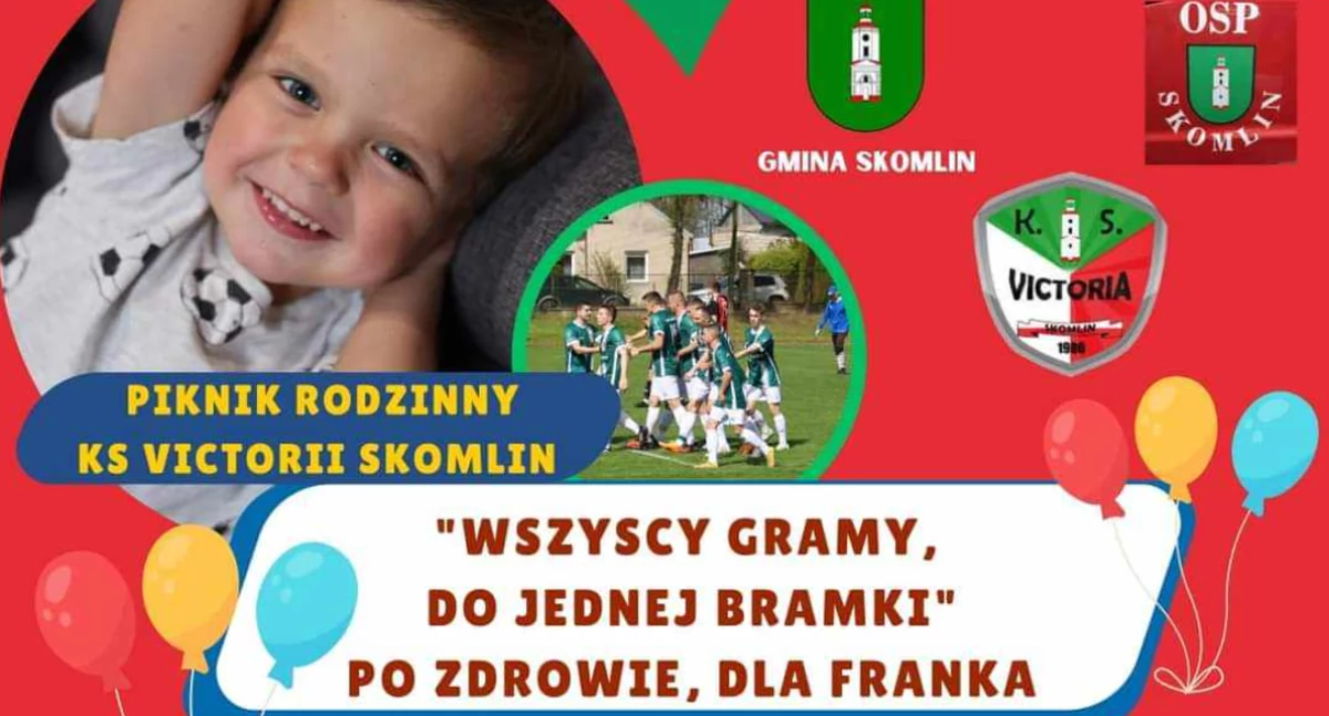 festyn, Wszyscy gramy jednej bramki zdrowie Franka - zdjęcie, fotografia