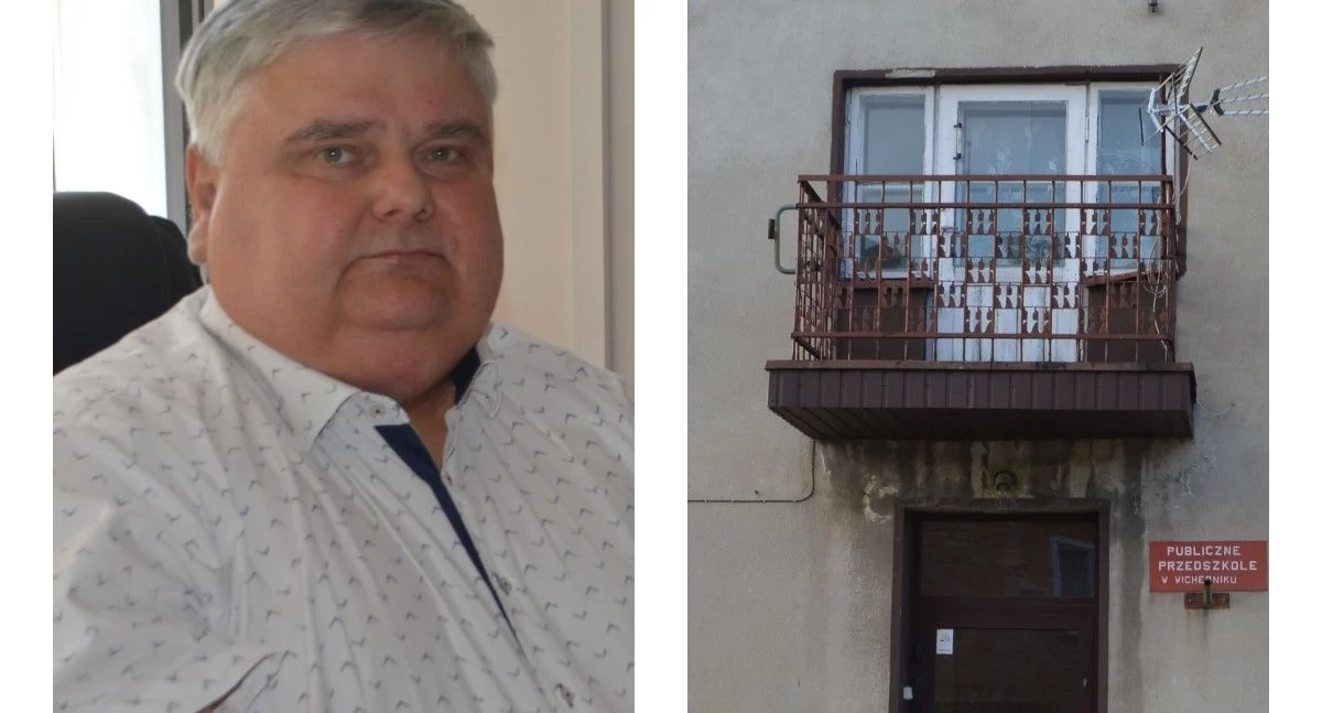 Adaptujemy na żłobek pomieszczenia po byłym przedszkolu w Wicherniku trochę z sentymentu do tego budynku - mówi wójt Grzegorz Maras/fot.: Ela Wodecka 