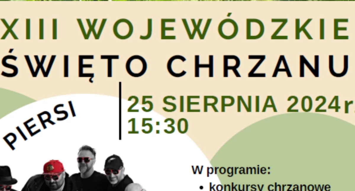 Na zdjęciu plakat imprezy