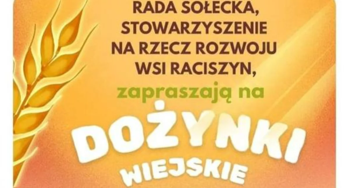 dożynki, Dożynki Wiejskie Raciszynie święta biesiada atrakcje dzieci - zdjęcie, fotografia
