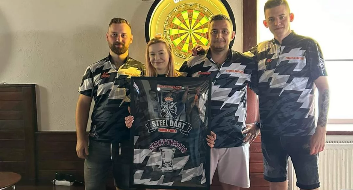 Zawodnicy klubu Steel Dart Zduńska Wola podziękowali „Reaktywacji