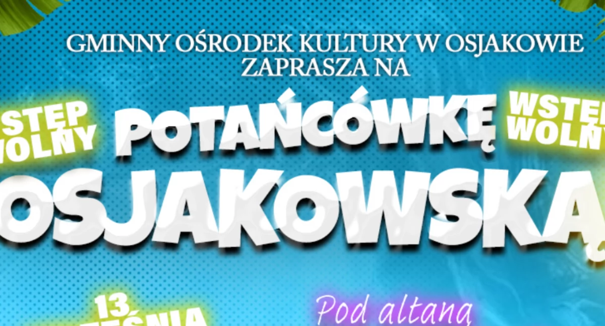 Na zdjęciu plakat imprezy