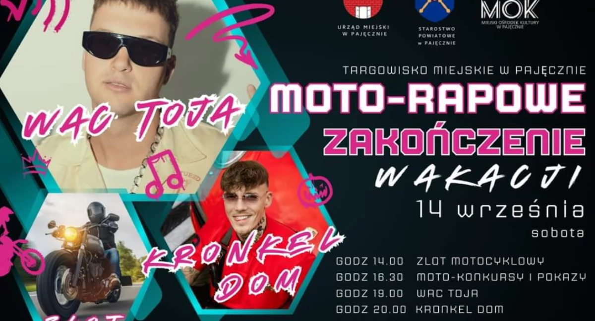 Na zdjęciu plakat promujący wydarzenie/ fot. Urząd Miejski w Pajęcznie 