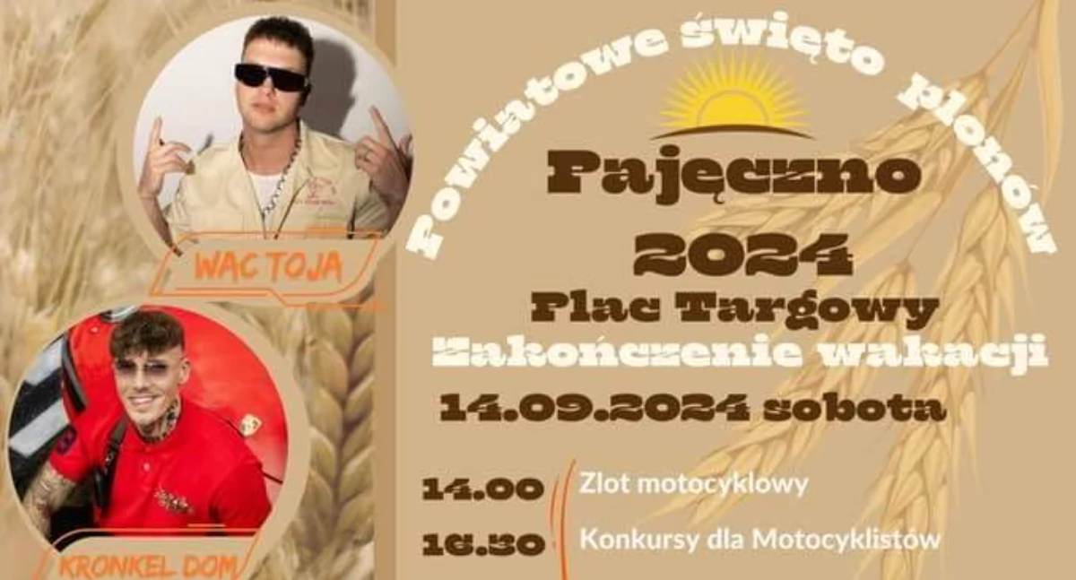 Na zdjęciu plakat promujący wydarzenie/ fot. Urząd Miejski w Pajęcznie 
