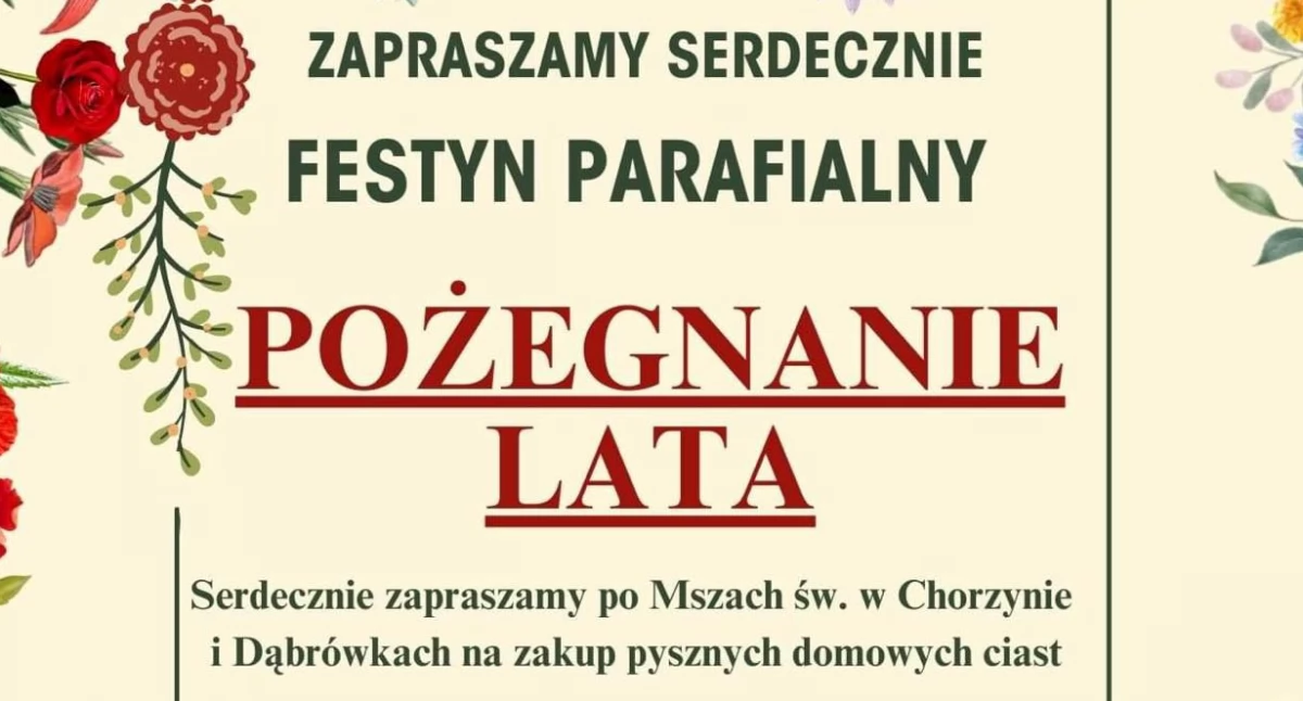 Na zdjęciu plakat imprezy