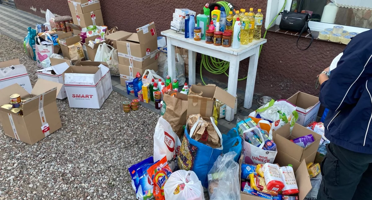SOS - apele o pomoc, bokserski Nowej Brzeźnicy organizuje zbiórkę powodzian - zdjęcie, fotografia