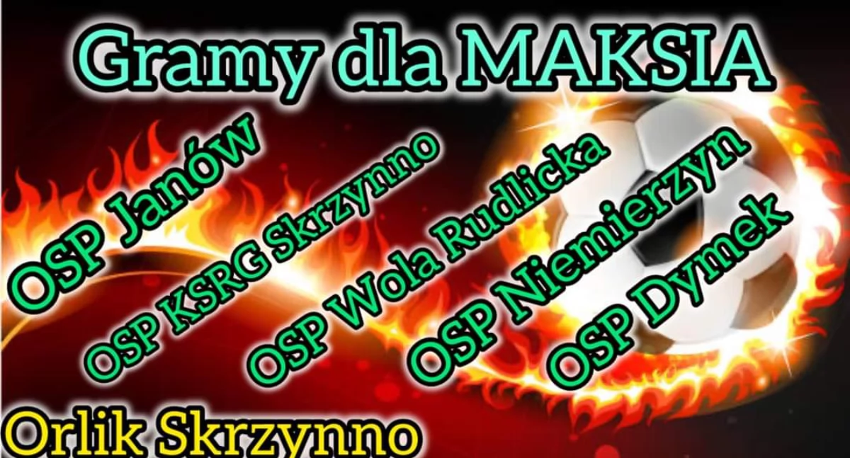 Na zdjęciu plakat promujący niedzielny JanówChallenge/fot.OSP Janów