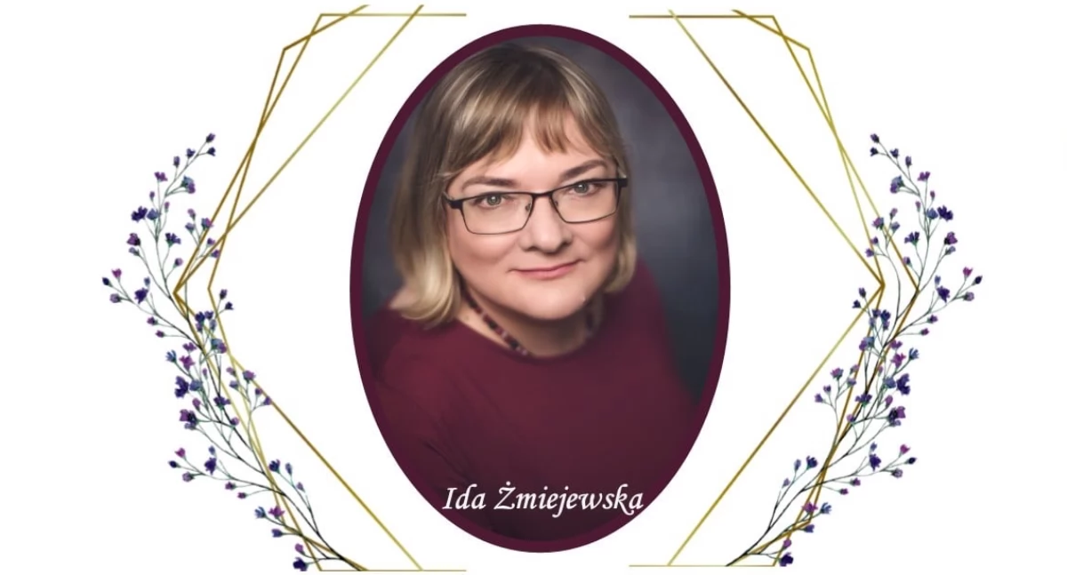 na zdjęciu pisarka Ida Żmiejewska