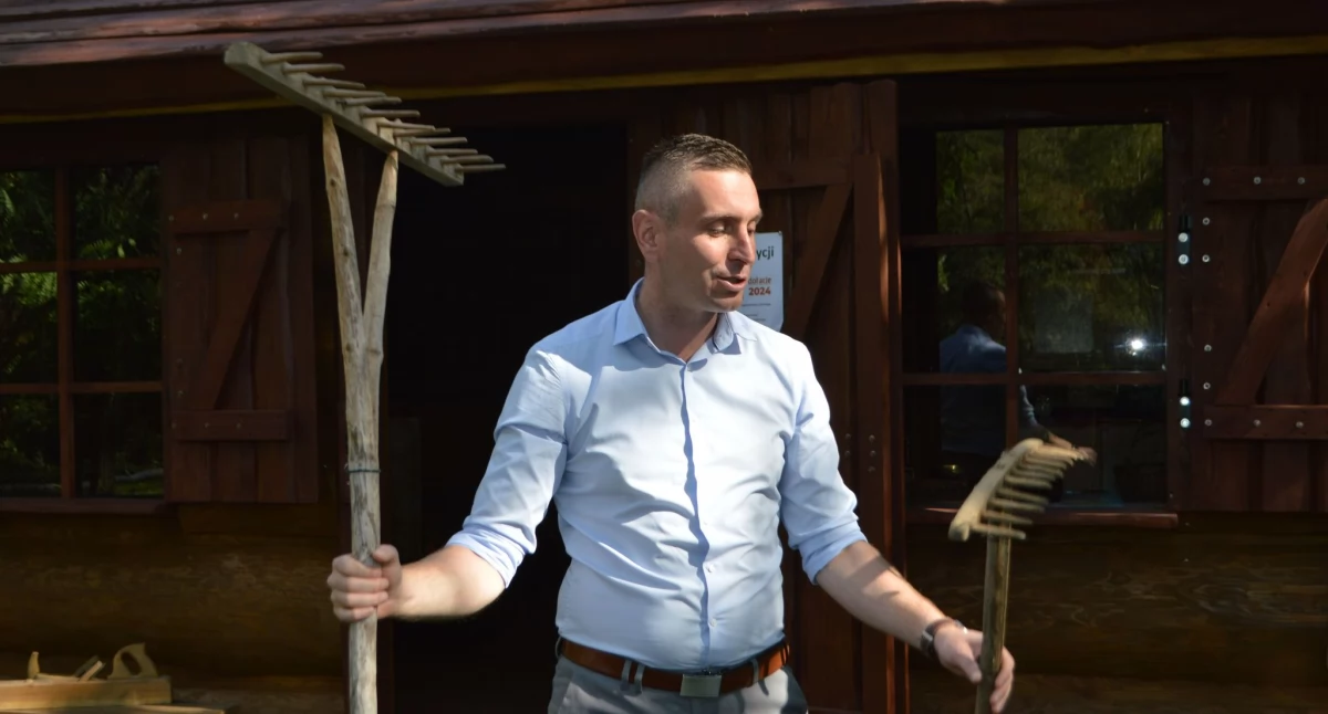 Przemysław Serweta, dyrektor Ośrodka Szkoleniowo - Wypoczynkowego ZHP 