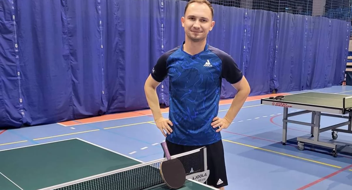 Na zdjęciu Damian Stępień, zawodnik drużyny GLKS Szczerców/fot. GLKS Szczerców ( wszystkie )