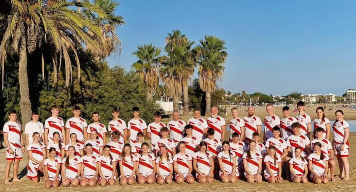 Na zdjęciu kadra Polski w Karate Tradycyjnym/fot. Klub Karate Tradycyjnego Wieluń 