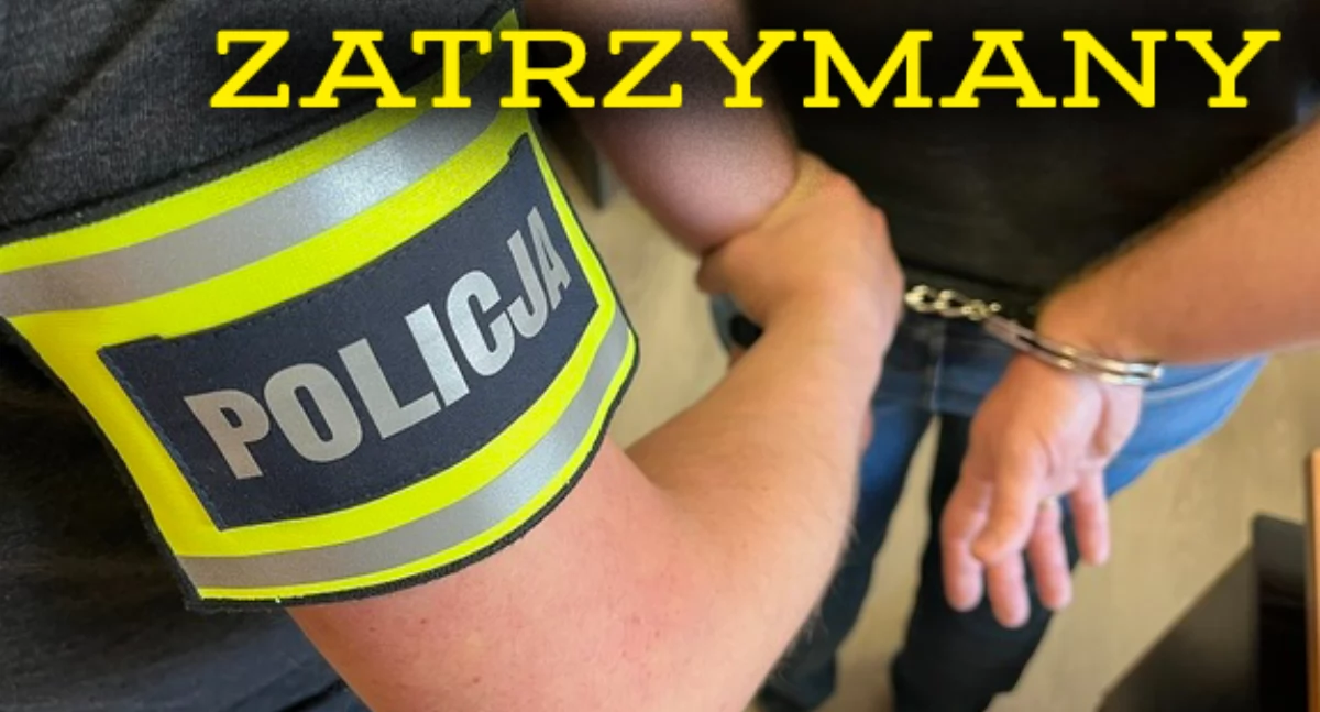Zdjęcie zatrzymanego mieszkańca Działoszyna / fot.: KPP Pajęczno