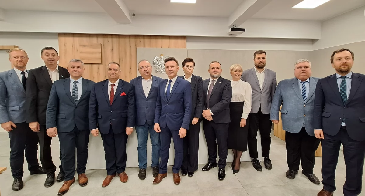 Zdjęcie z Konwentu Gmin Powiatu Wieluńskiego w Pątnowie / fot.: archiwum powiatu