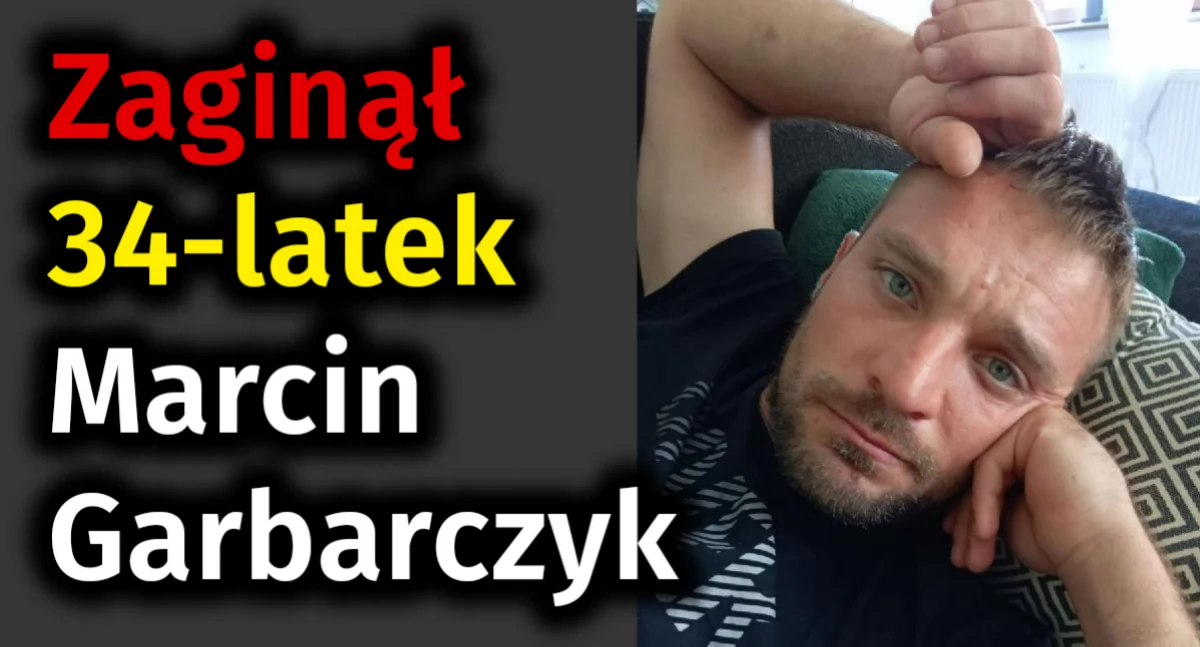 Zdjęcie zaginionego 34-latka / fot.: KPP Zduńska Wola