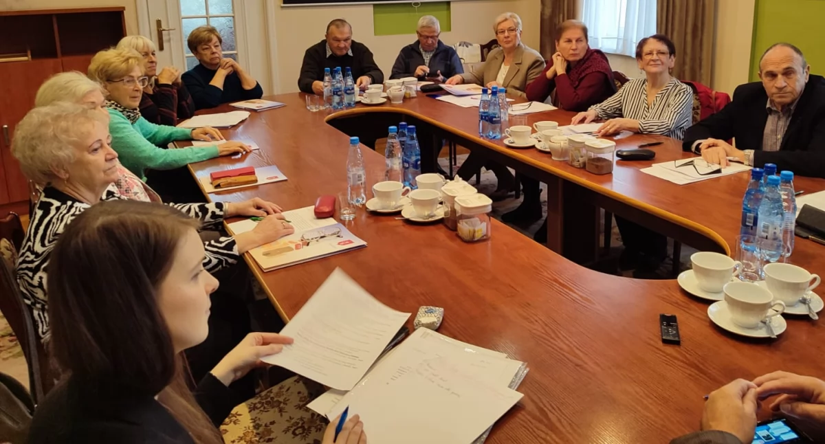Rada Seniorów wybrała przewodniczącą / fot.: archiwum Urzędu Miejskiego w Wieluniu