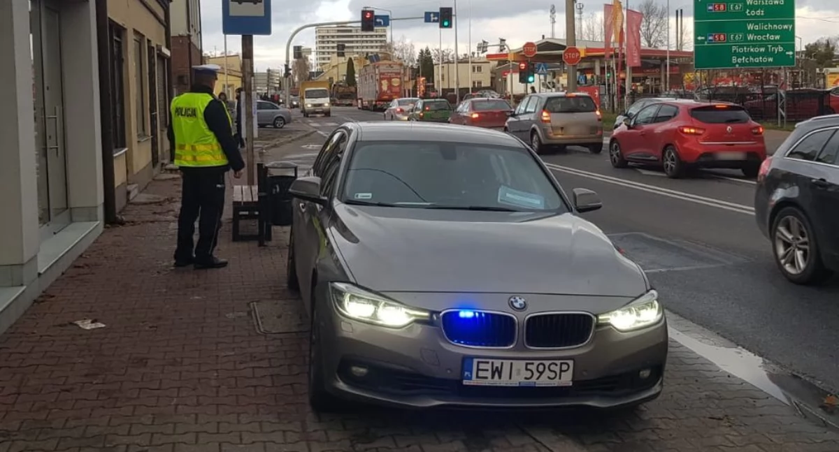 Na zdjęciu miejsce jednego ze zdarzeń / Fot. KPP Wieluń