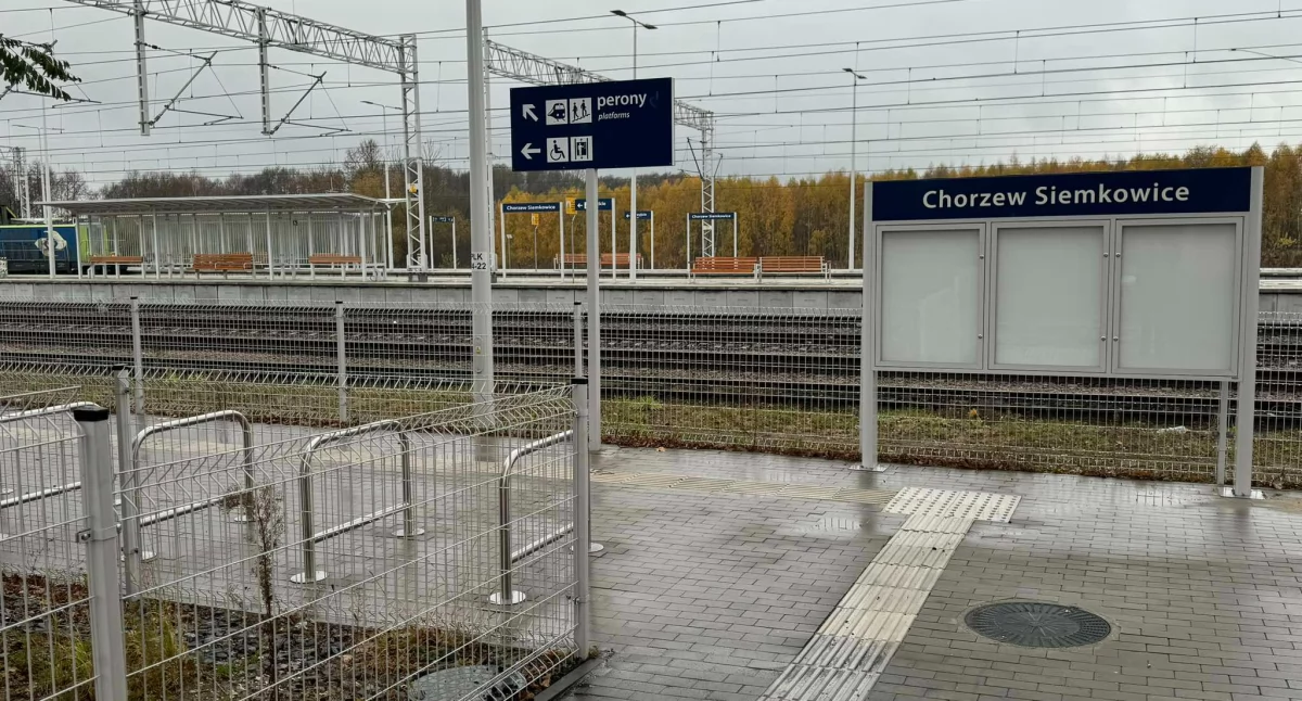 Dworzec Chorzew-Siemkowice / fot.: Sławomir Rajch