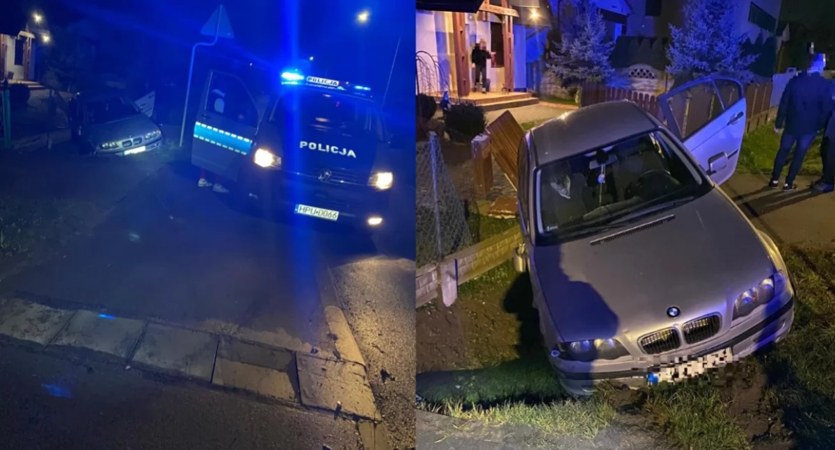 Na zdjęciu miejsce zdarzenia / Fot. KPP Kępno