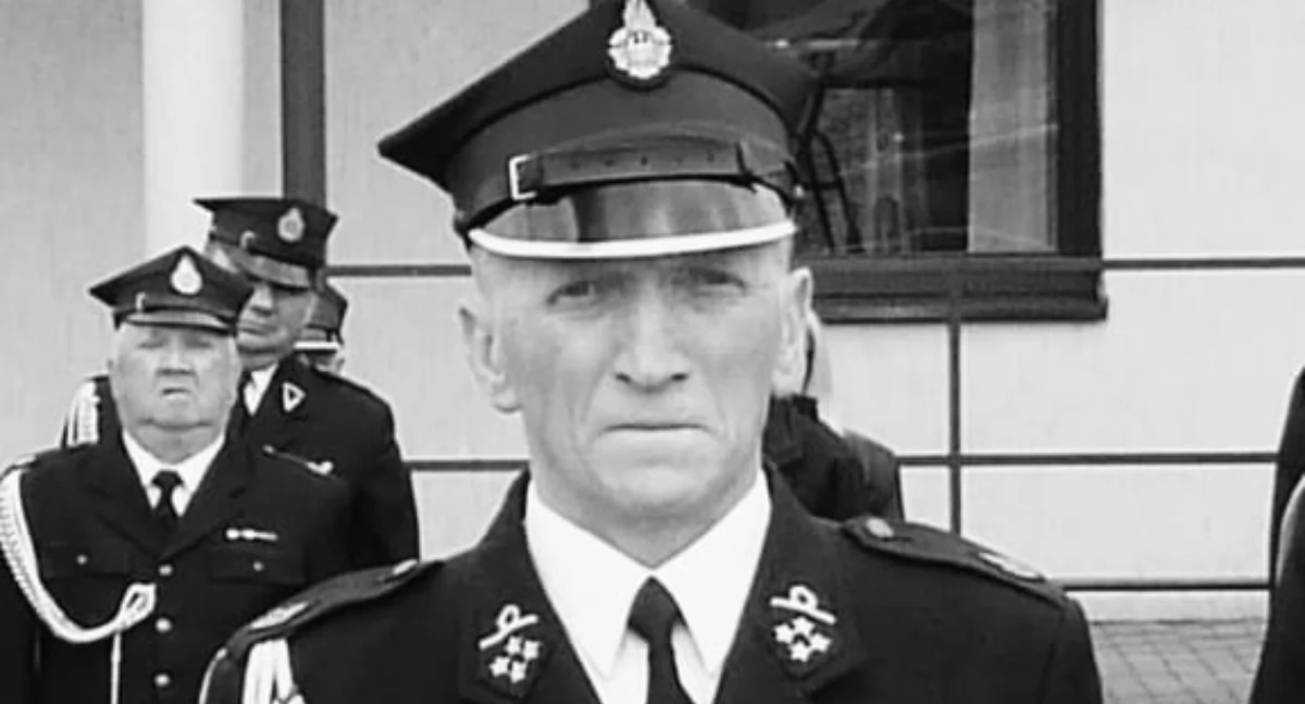 Na zdjęciu zmarły druh Marek Sibiński / Fot. Facebook / OSP w Kuźnicy Błońskiej 