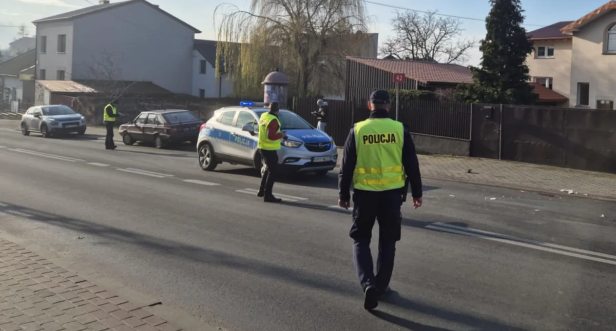 zdjęcie z miejsca zdarzenia / fot.: Karolina Trąpczyńska