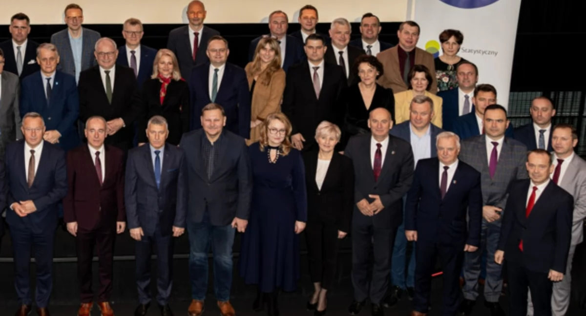 Na zdjęciu laureaci rankingu/fot.: Gmina Sulmierzyce
