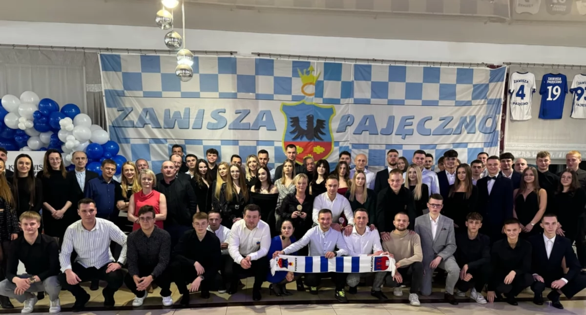Na zdjęciu uczestnicy Sportowego Balu pajęczańskiego Zawiszy/ fot. Zawisza Pajęczno ( wszystkie )
