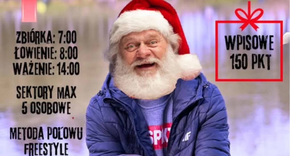 na zdjęciu plakat informacyjny / źródło: łowisko Felinów