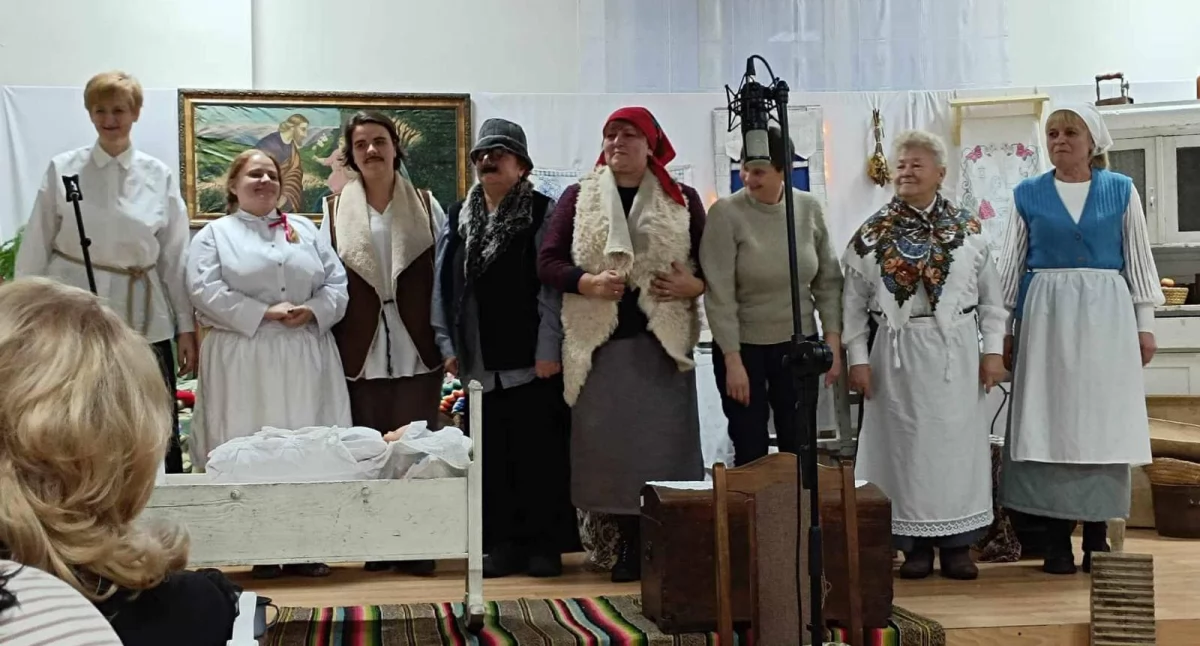 zdjęcie zrobione podczas Wieczoru Kolęd i Pastorałek w Skrzynnie / fot.: archiwum KGW Skrzynno