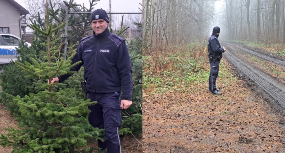 Na zdjęciu fragmenty kontroli prowadzonych przez pajęczańskich policjantów / Fot. KPP Pajęczno