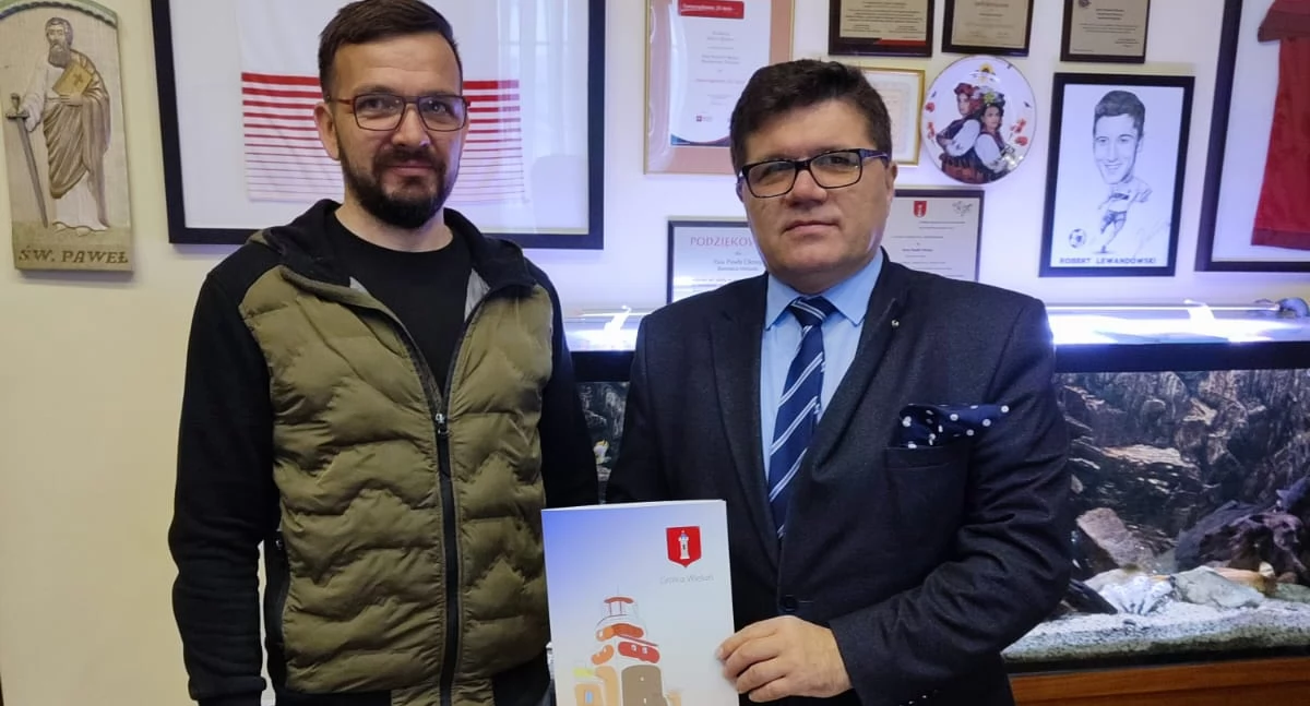 Zdjęcie z zawarcia umowy z wykonawcą / fot.: archiwum ratusza