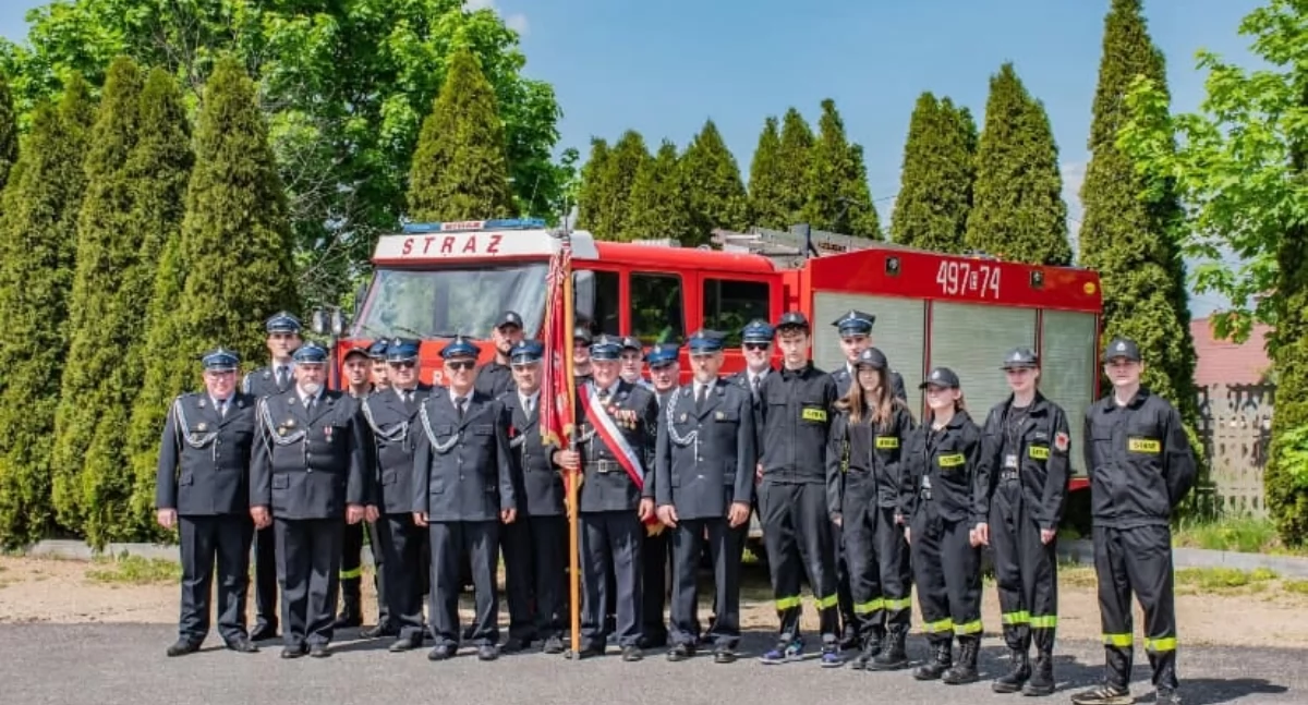zdjęcie przedstawiające druhów z OSP Nowa Brzeźnica / fot.: OSP Nowa Brzeźnica