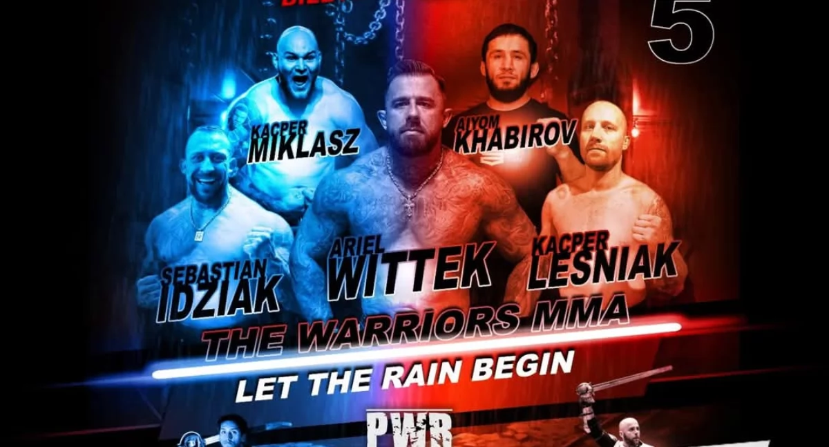 Na zdjęciu plakat promujący wydarzenie/ fot. The Warriors MMA