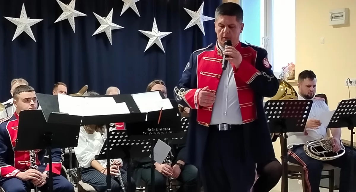 Na zdjęciu orkiestry dęte podczas występu/fot.: Joanna Major
