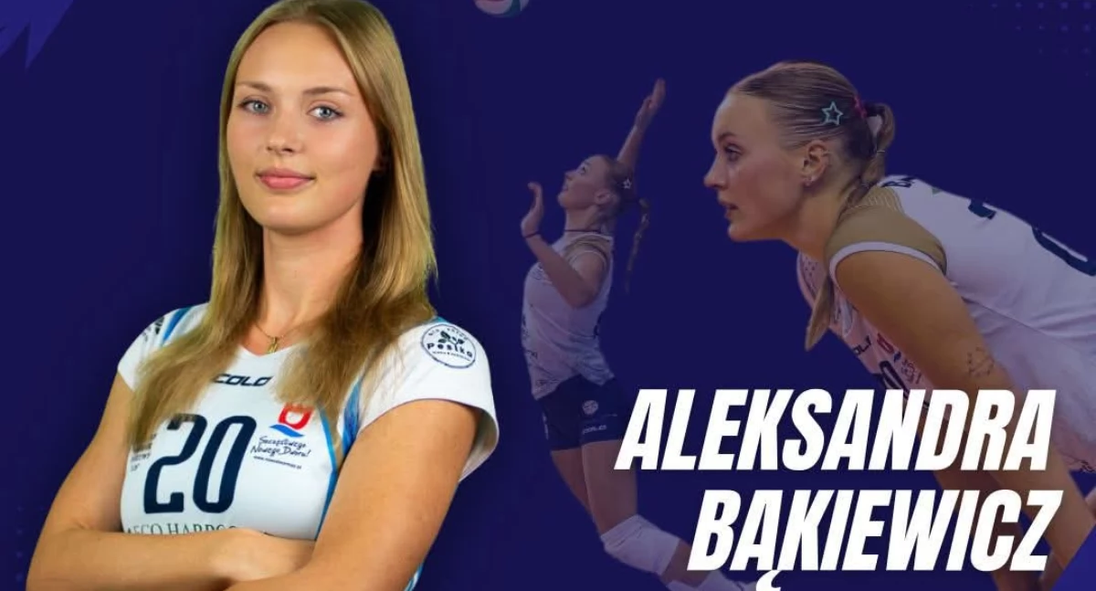 Na zdjęciu nowa przyjmująca Klubu Sportowego Pajęczno - Aleksandra Bąkiewicz / fot. KS Pajęczno ( wszystkie )