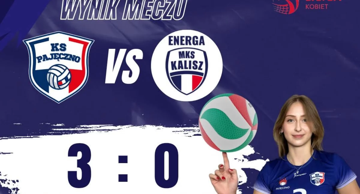 Na zdjęciu plakat informujący o wyniku spotkania KS Pajęczno/ fot. KS Pajęczno 