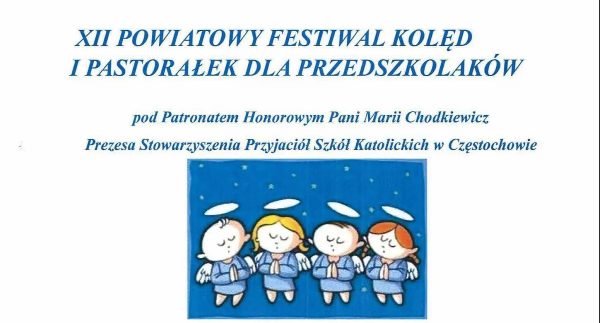 święta, Powiatowy Festiwal Kolęd Pastorałek Przedszkolaków Kadłubie - zdjęcie, fotografia