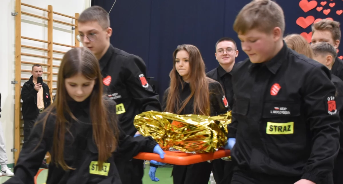 Na zdjęciu fragment ubiegłorocznych pokazów młodych strażaków podczas finału WOŚP / Fot. Archiwum Kulisy Powiatu