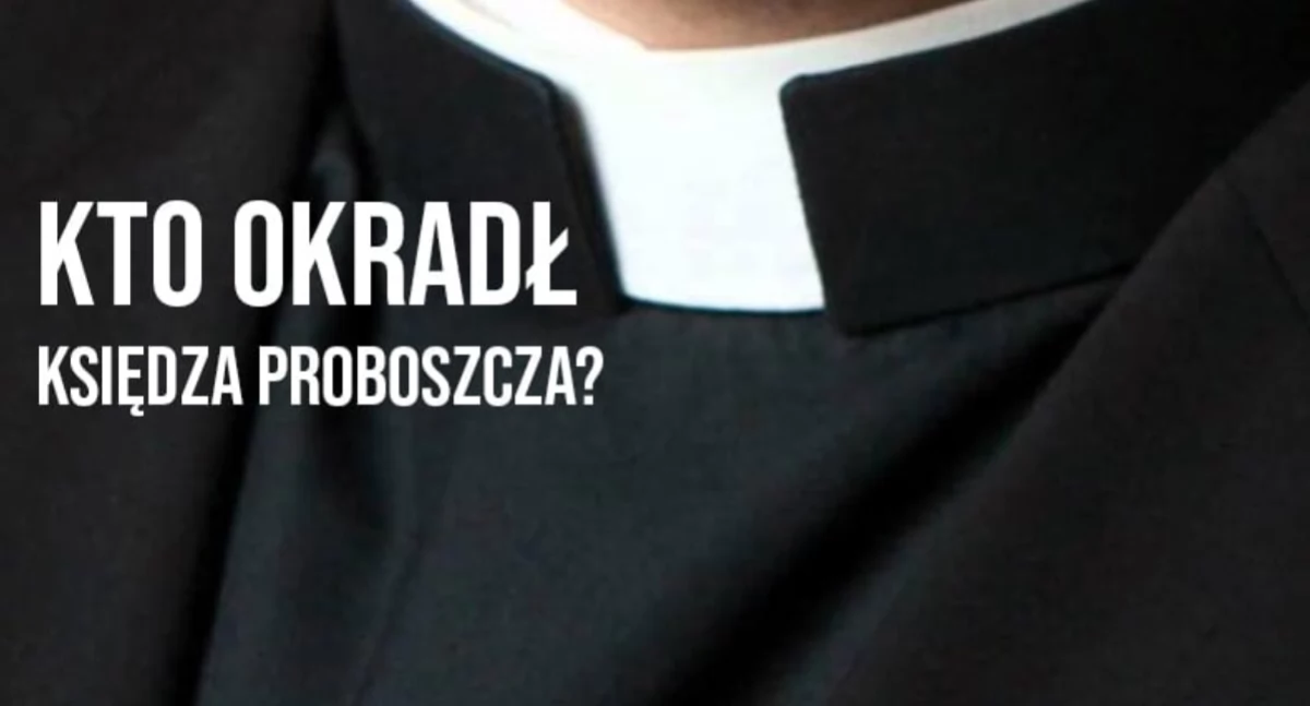 kryminalne, Ukradli księdzu traktorek plebanii - zdjęcie, fotografia