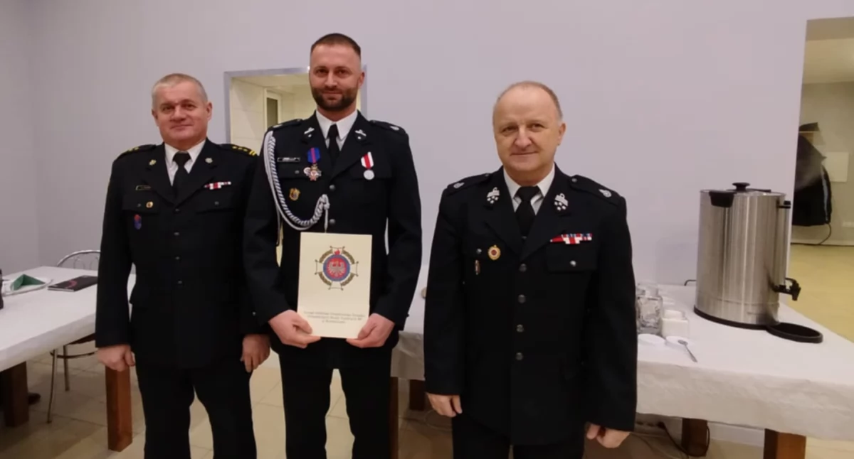 zdjęcie przedstawiające druhów strażaków z OSP KSRG Chojny / fot.: archiwum OSP KSRG Chojny