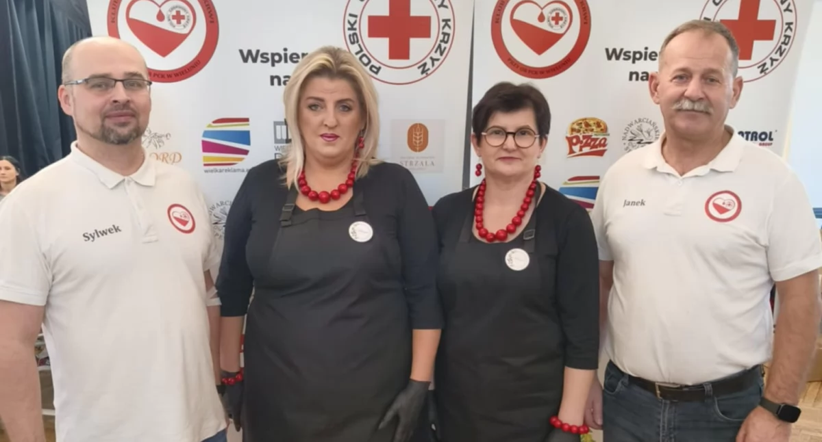Zdjęcie z akcji krwiodawstwa w Klubie Honorowych Dawców Krwi w Wieluniu/ fot.: Klub HDK PCK Wieluń