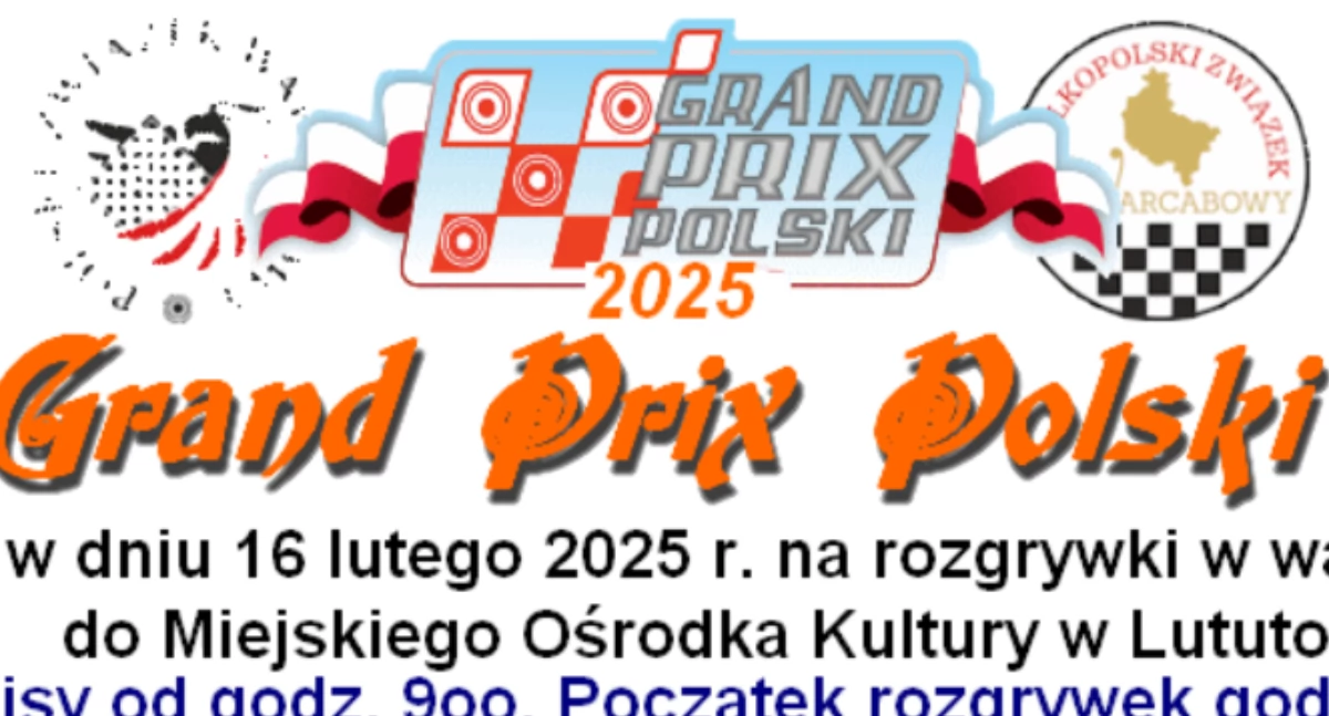 Na zdjęciu plakat promujący wydarzenie/fot. Czarna Damka Lututów 