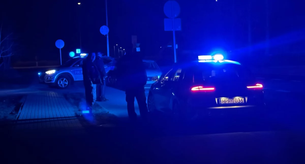 Na zdjęciu sprawna akcja wieluńskich policjantów/fot.: Sławomir Rajch