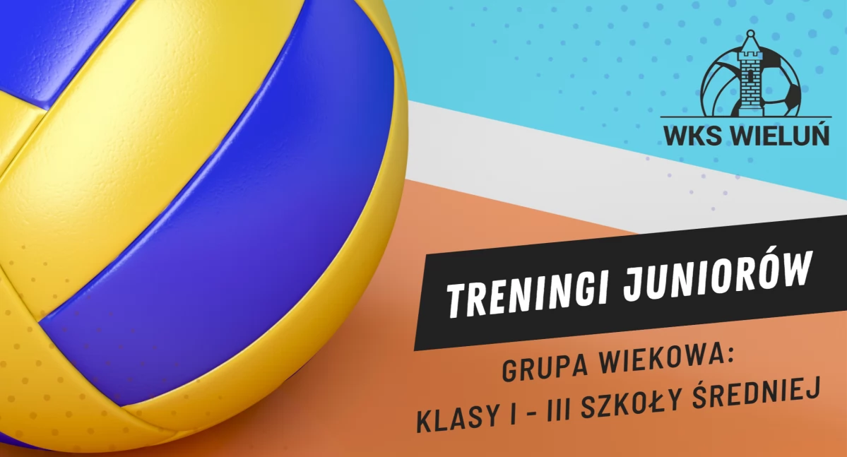 Na zdjęciu plakat promujący i zachęcający do treningów w barwach WKS-u Wieluń/fot. Łukasz Płuciennik 